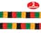 Beistle; Beistle 4.5" x 12ft. Black, Red, Green & Yellow Leaf Garlands, 2ct.; Category:Streamers & Garland; Image:6